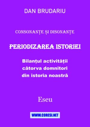 Consonanțe și disonanțe. Periodizarea istoriei. Bilanțul activității câtorva domnitori din istoria noastră. Eseu