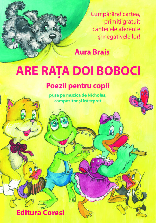 Are raţa doi boboci. Poezii pentru copii puse pe muzică de Nicholas, compozitor şi interpret