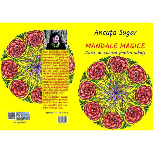 Ancuța Sugar - Mandale magice. Carte de colorat pentru adulți - [978-606-716-585-2]